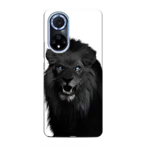 Чохли з картинкою животних Huawei Honor X7b (Чорний ЛЕВ)