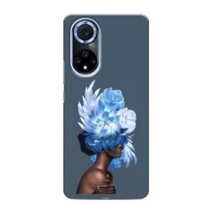 Чехлы (ART) Цветы на Huawei Honor X7b (VPrint) (Квіти на голові)