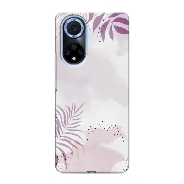 Чехол с принтом «Фиолетовые листья» для Huawei Honor X7b
