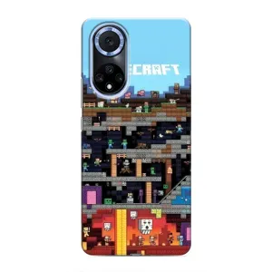 Чохол Майнкрафт на Huawei Honor X7b (AlphaPrint) Minecraft (фон Minecraft)