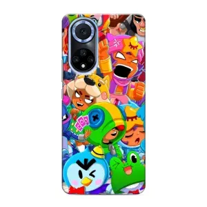Чехол для Huawei Honor X7b Бравл Старс (VPrint) (Герої Бравл Старс)