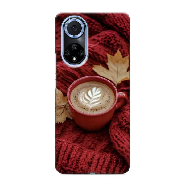 Чохол з принтом «Кава на ковдрі» для Huawei Honor X7b