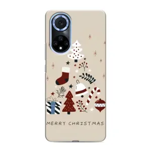Різдвяні Чохли для Huawei Honor X7b (VPrint) (Merry Christmas)
