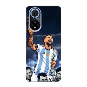 Чохли для Huawei Honor X7b (Leo чемпіон) (AlphaPrint) (Мессі з кубком)