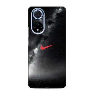 Чохол для Huawei Honor X7b - з принтом Найк (AlphaPrint) (Найк червоний)
