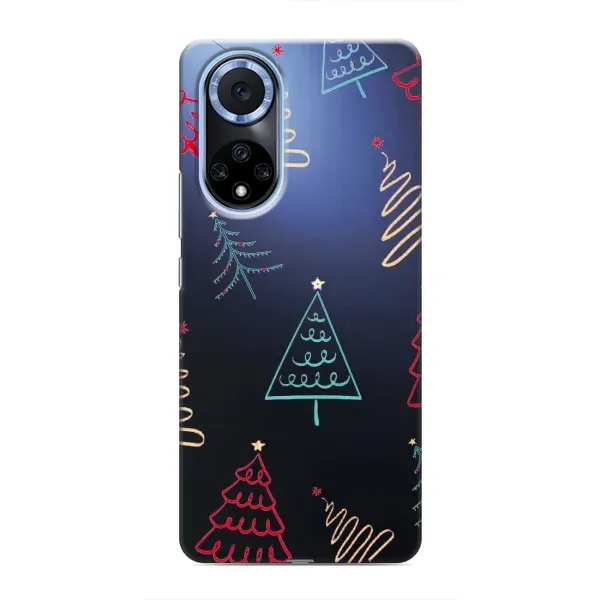 Чехол с принтом «Рождественские елки» для Huawei Honor X7b