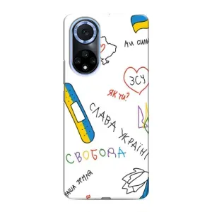 Чохли (Доброго вечора, ми за України) для Хуавей Хонор Х7б (AlphaPrint) (Стикер)
