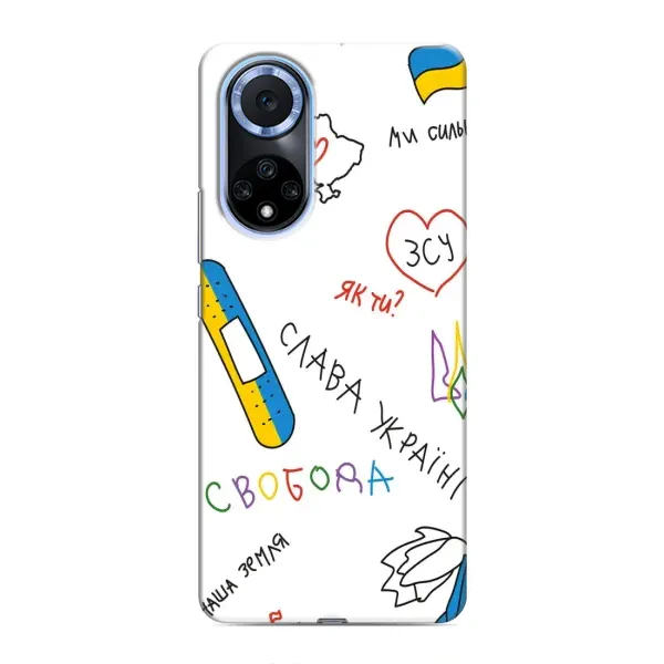 Чохол з принтом «Стикер» для Huawei Honor X7b Чохол з принтом «Стикер» для Huawei Honor X7b