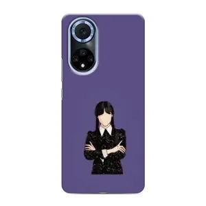 Чохли Венсдей на Huawei Honor X7b Уенсдей (AlphaPrint) (Венздей у чорному)