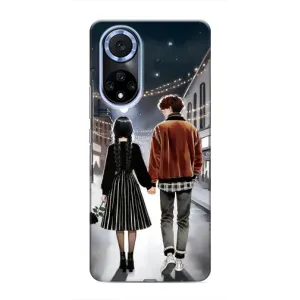 Чохол з дизайном Венздей 2 на Huawei Honor X7b (Венздей та Тайлер)