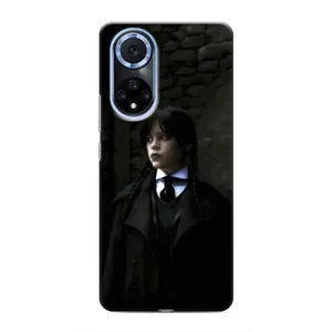 Чохол з дизайном Венздей 2 на Huawei Honor X7b (Темний стиль Венздей)
