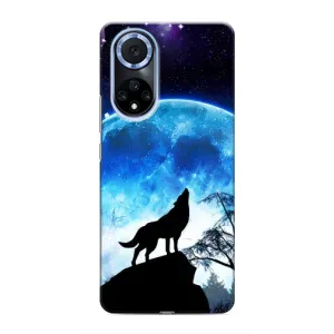 Захисні чохли для Хуавей Хонор Х7б (AlphaPrint) (ХІТ продаж) ВОВК (Вовк на місяць)