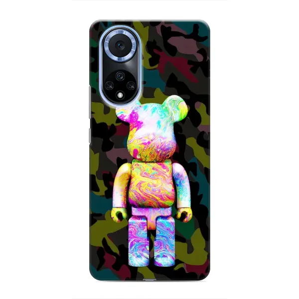 Чохол з принтом «Яскравий Bearbrick» для Huawei Honor X7b