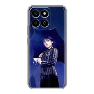 Чехлы Венсдей на Huawei Honor X7c Уэнсдей (AlphaPrint)