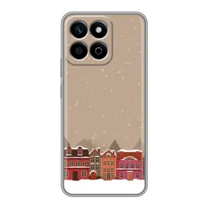 Новогодние, Праздничные Чехлы для Huawei Honor X7c - 2024 год