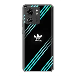 Чехлы Адидас для Huawei Honor X8 5G (AlphaPrint) (Адидас с полосами)