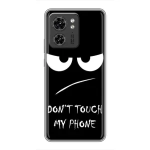 Чехол для Huilewei Honor X8 5G - (AlphaPrint) с печатью (ТОП продаж) (Dont Touch)