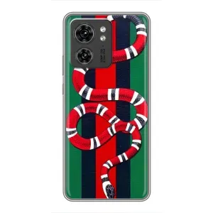 Чохли  GUCCI для Юавеї ВотXor X8 5G (AlphaPrint) (Gucci змія)