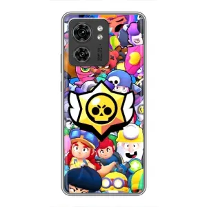 Чехол для Huawei Honor X8 5G Бравл Старс (VPrint) (Лого Brawl Stars)