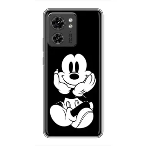 Міккі Маус чохол для Huawei Honor X8 5G (AlphaPrint - Мультяшні) (Маус на чорному)