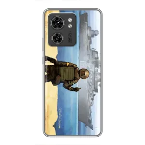 Чехол с принтом (Русский корабль...) для Huilewei Honor X8 5G (AlphaPrint) (Русский корабль)
