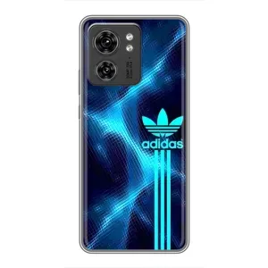 Чехлы Адидас для Huawei Honor X8 5G (AlphaPrint) (Синий Адидас)