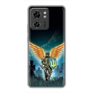 Чехлы с картинкой ЗСУ для Huawei Honor X8 5G (AlphaPrint) (Солдат ЗСУ)