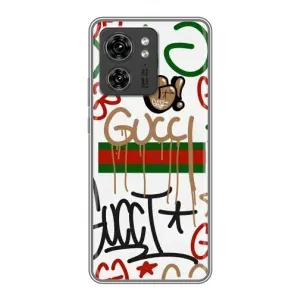 Брендновые Чехлы для Huawei Honor X8 5G - (PREMIUMPrint) (Стиль GUUCI)