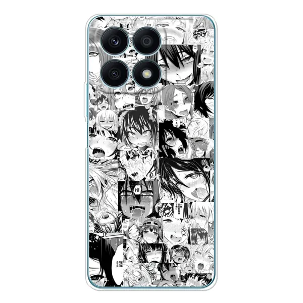 Чехол с принтом «Ahegao manga» для Huawei Honor X8a