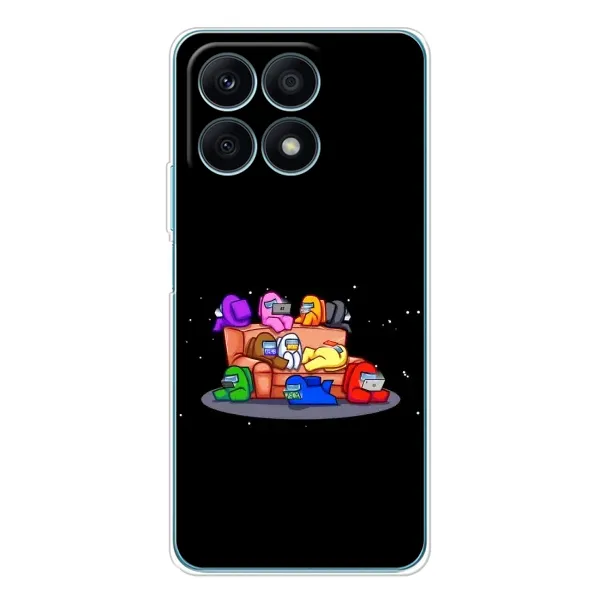 Чехол с принтом «Амонг-ас» для Huawei Honor X8a Чехол с принтом «Амонг-ас» для Huawei Honor X8a