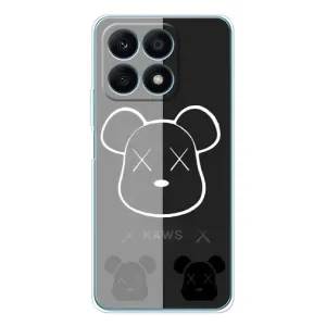 Чехлы для Huawei Honor X8a - Bearbrick Louis Vuitton (PREMIUMPrint) (БеарБрик глаза)