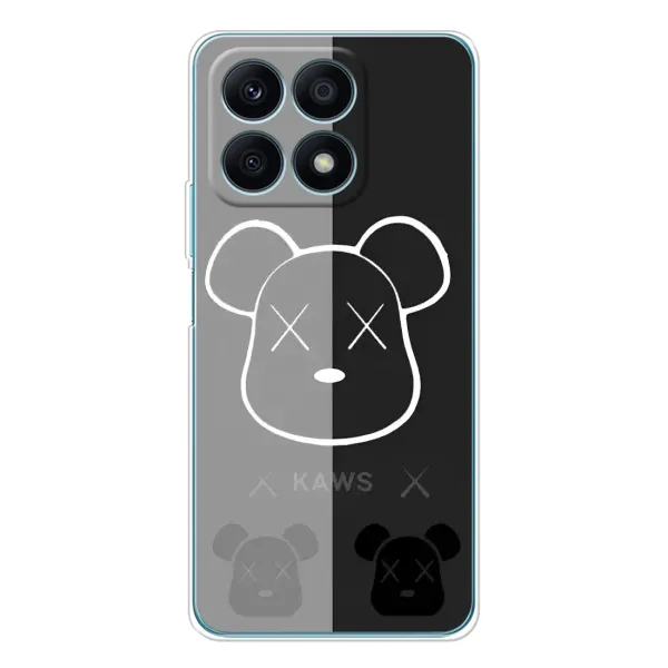 Чехол с принтом «БеарБрик глаза» для Huawei Honor X8a
