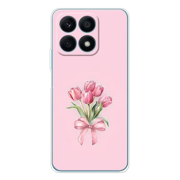 Чехол с принтом «Букет цветов» для Huawei Honor X8a