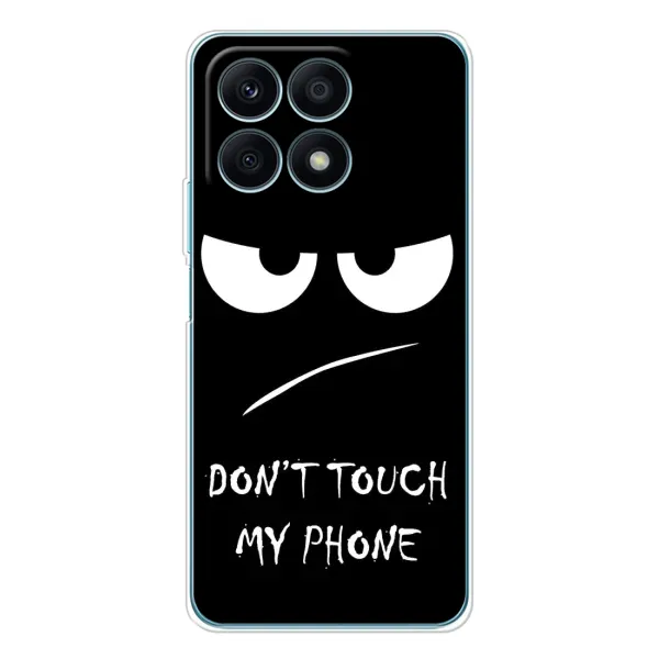 Чехол с принтом «Dont Touch» для Huawei Honor X8a Чехол с принтом «Dont Touch» для Huawei Honor X8a