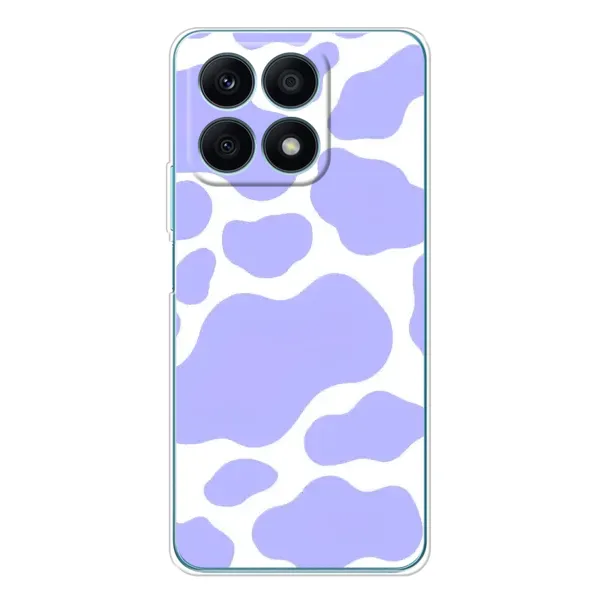 Чехол с принтом «Фиолетова Буренка» для Huawei Honor X8a Чехол с принтом «Фиолетова Буренка» для Huawei Honor X8a