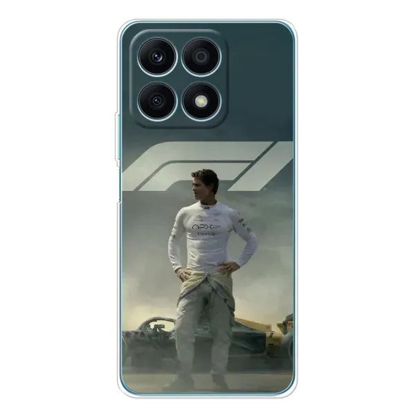 Чехол с принтом «Формула 1» для Huawei Honor X8a