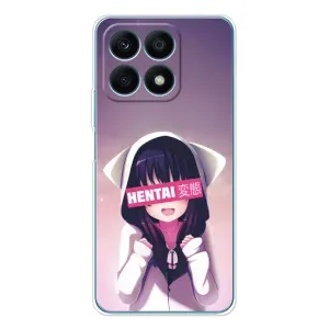 Чехлы Персонажи Аниме Наруто для Huawei Honor X8a (AlphaPrint) (Hentai chan)
