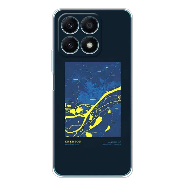 Чехол с принтом «Херсон» для Huawei Honor X8a