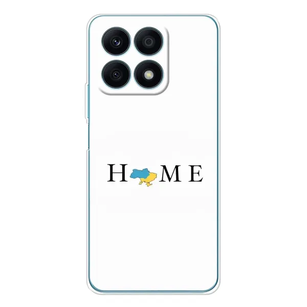 Чохол з принтом «Home» для Huawei Honor X8a
