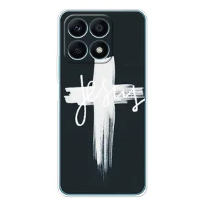 Чехол для Huawei Honor X8a (AlphaPrint) - (Христианские) (Иисус)
