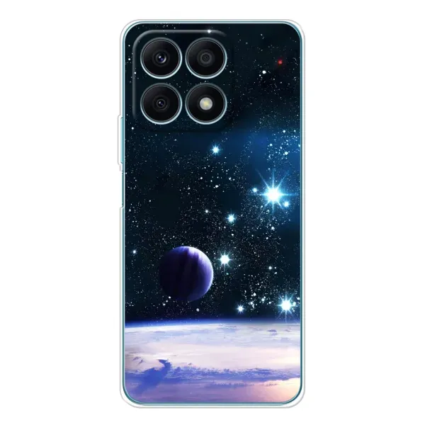 Чехол с принтом «Космический вид» для Huawei Honor X8a