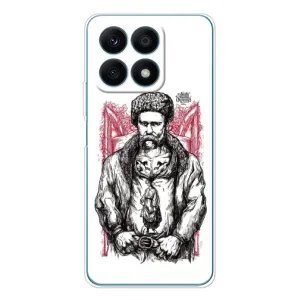 Чохли для Huawei Honor X8a с принтом Тараса Шевченко (AlphaPrint) (Козак Шевченко)