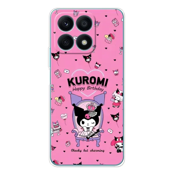 Чехол с принтом «KUROMI» для Huawei Honor X8a