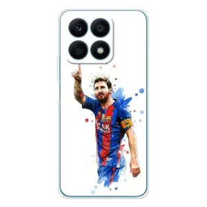 Чехлы Месси для Huawei Honor X8a (AlphaPrint) (Лео Месси)