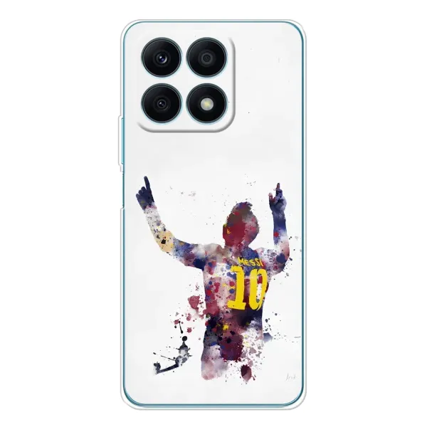 Чехол с принтом «Messi Barca» для Huawei Honor X8a