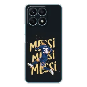 Чехлы для Huawei Honor X8a (Leo чемпион) (AlphaPrint) (Messi ПСЖ)