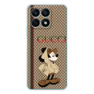 Чехлы ГУЧЧИ для Хуавей Хонор х8а (AlphaPrint) (Mickey GUCCI)