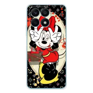 Чехол Disney Mouse Huawei Honor X8a (PREMIUMPrint) (Минни peace)