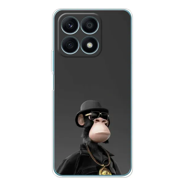 Чехол с принтом «Обезьяна NFT» для Huawei Honor X8a Чехол с принтом «Обезьяна NFT» для Huawei Honor X8a