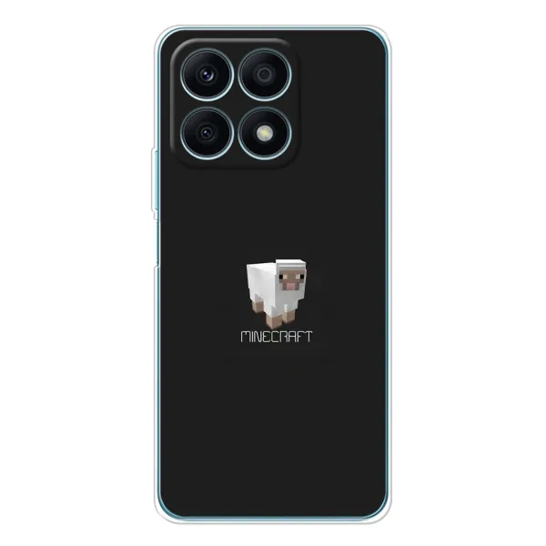 Чехол с принтом «Овечка Майнкрафт» для Huawei Honor X8a